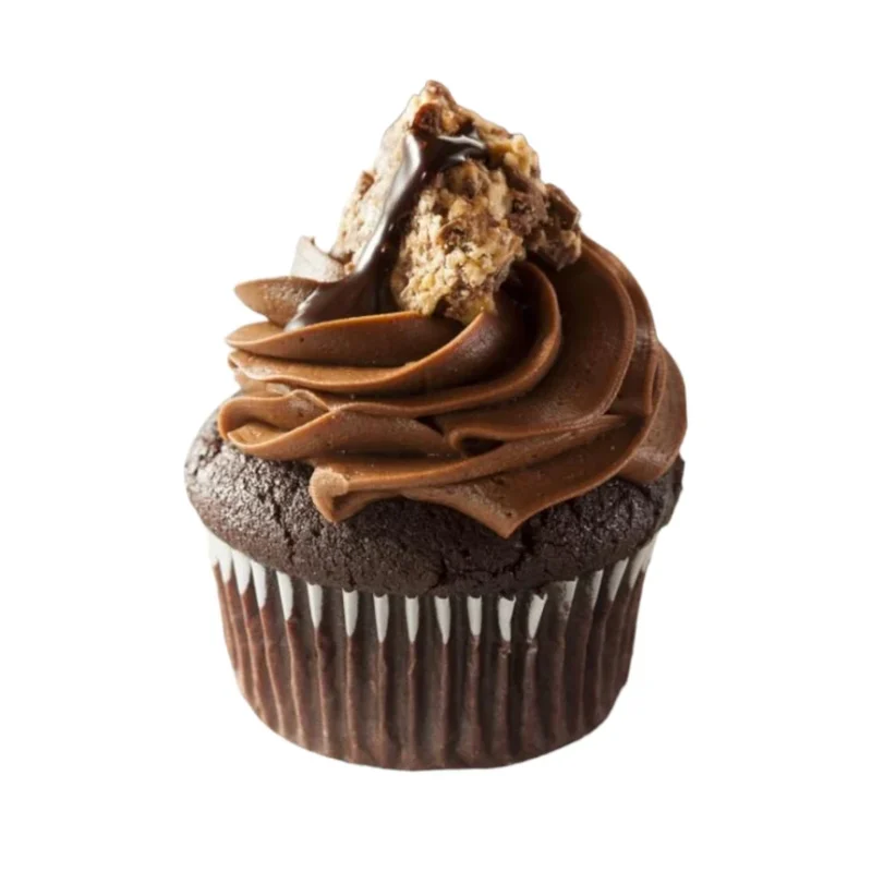 كب كيك بالشوكولاتة والكراميل