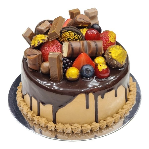 كيكة الكندر بالفواكه