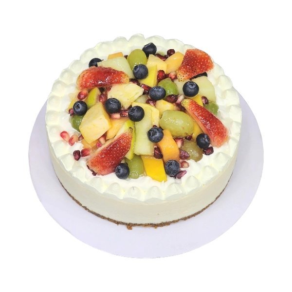 تشيز كيك اللوتس والفواكه